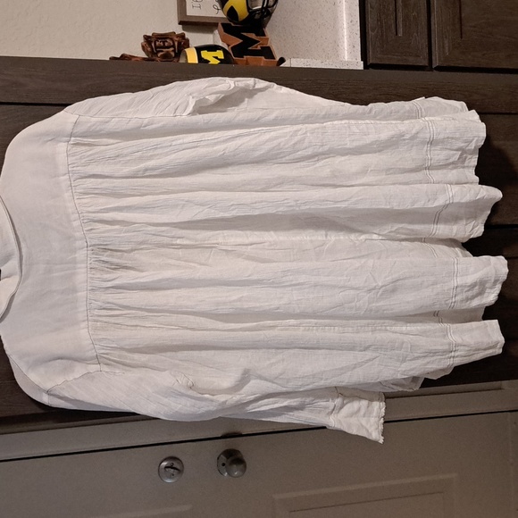 NWT Free People Teddy Tux Tunic / Ivory Combo - Picture 13 of 16